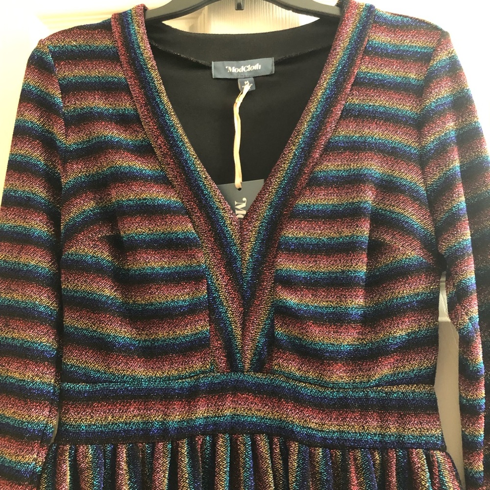 Sparkly striped dress from ModCloth - Picture 3 of 5